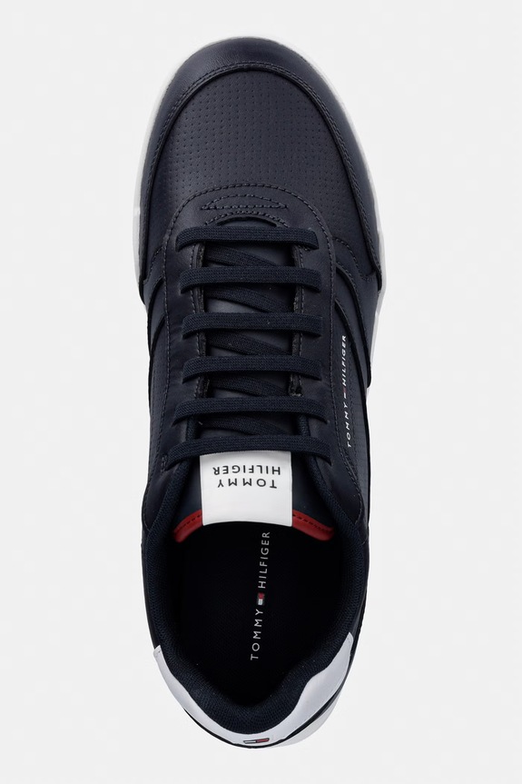 Tommy Hilfiger LOPRO LTH tenisky pánske kožené tmavomodrá FM0FM05827