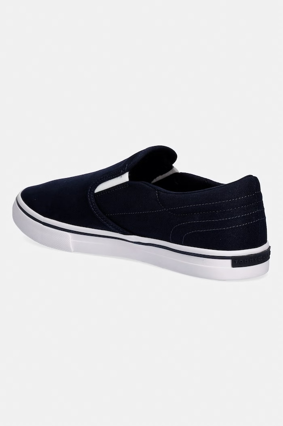 Obuv Tommy Hilfiger VULC CORE SLIP ON tenisky pánske FM0FM05689 tmavomodrá