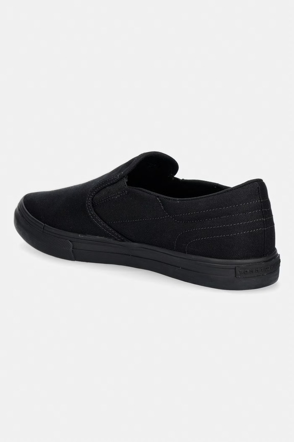 Παπούτσια Tommy Hilfiger VULC CORE SLIP ON πάνινα sneakers Ανδρικά FM0FM05689 μαύρο