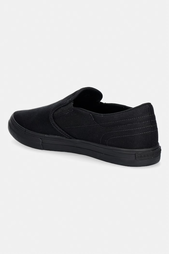 Παπούτσια Tommy Hilfiger VULC CORE SLIP ON πάνινα sneakers Ανδρικά FM0FM05689 μαύρο