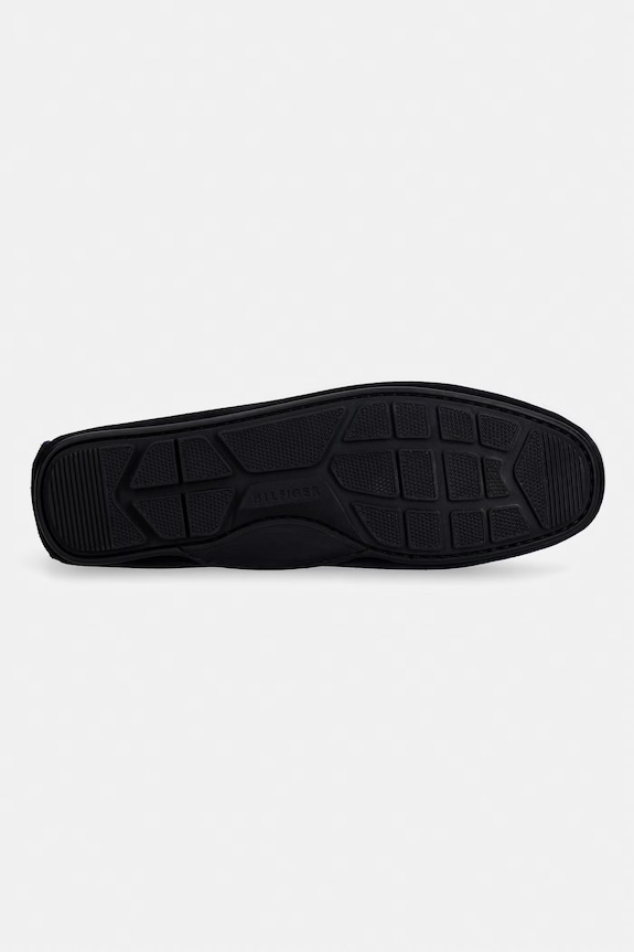 Tommy Hilfiger mokasyny męskie zamszowe CORE HILFIEGR SUEDE DRIVER FM0FM05789 granatowy