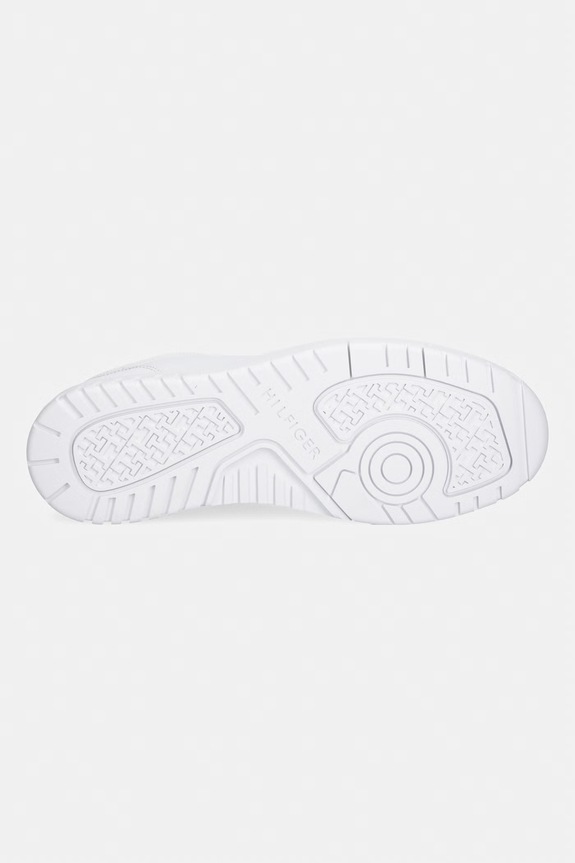 Tommy Hilfiger BASKET CORE LITE LTH sneakers da uomo in pelle FM0FM05868 bianco