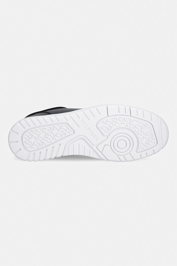 Tommy Hilfiger BASKET CORE LITE LTH tenisice za muškarce kožne FM0FM05868 crna
