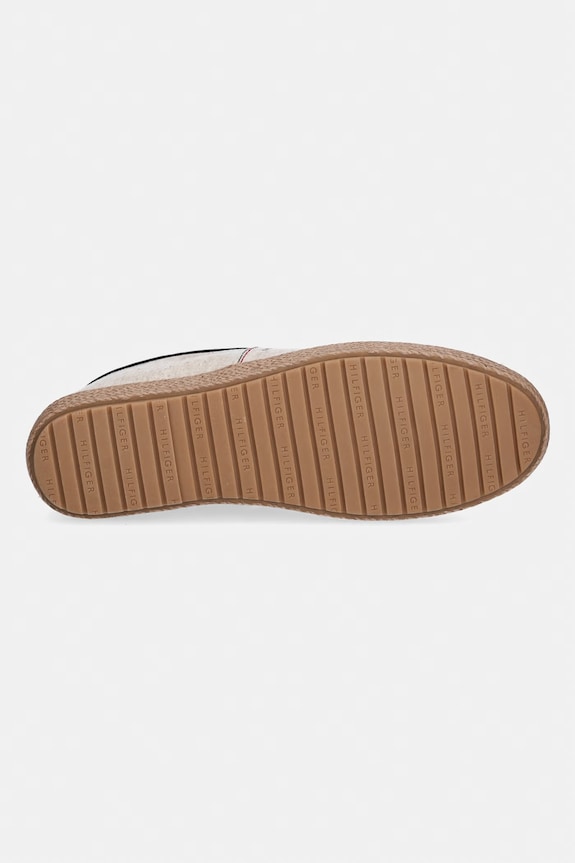 Tommy Hilfiger espadryle męskie HILFIGER CHAMBRAY ESPADRILLE FM0FM05793 beżowy
