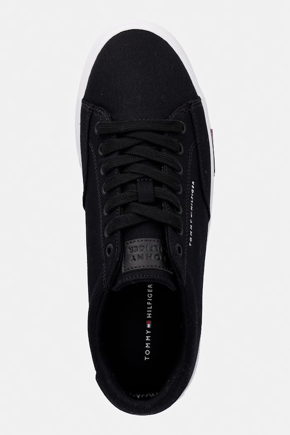 Tommy Hilfiger VULC CORE RWB LONG LACE CVS tenisówki męskie czarny FM0FM05813