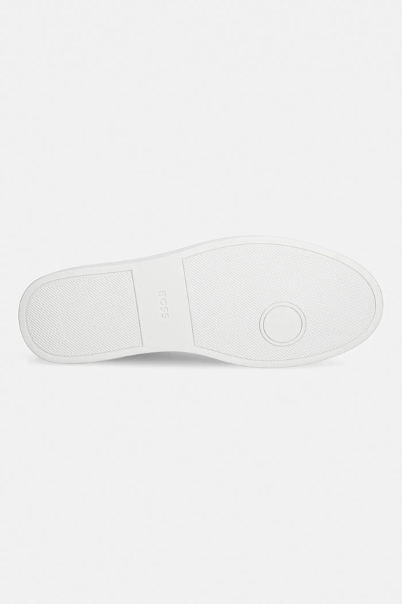 BOSS sneakersy skórzane Kieran 50552853.002 czarny