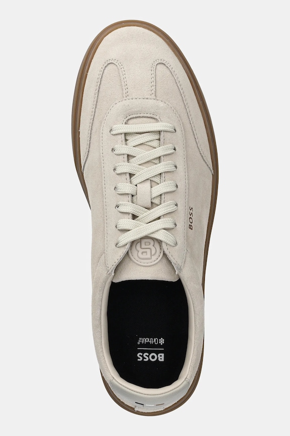 BOSS sneakers in camoscio Kieran beige 50554611.132