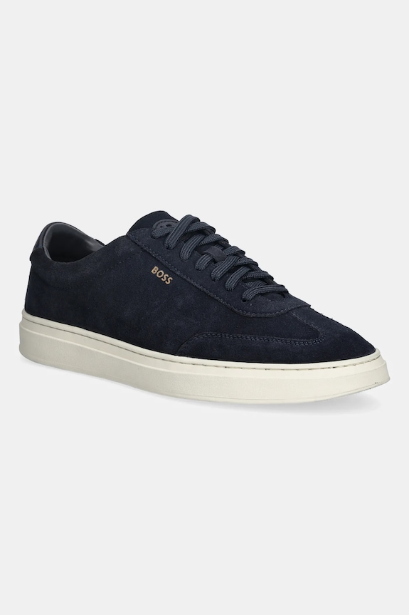 BOSS sneakers in camoscio Kieran altri blu navy 50554611.401