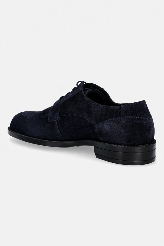 Încălțăminte BOSS pantofi de piele intoarsa Tayil 50557632.401 bleumarin