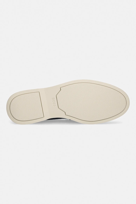 BOSS mocasini de piele Sienne 50536173.402 bleumarin