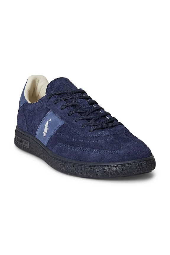 Semišové tenisky Polo Ralph Lauren Bedford Pp 809P01617003.410 námořnická modř SS26