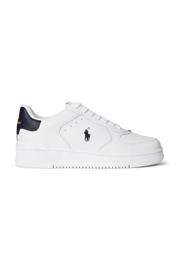 Δερμάτινα sneakers Polo Ralph Lauren Mastr Ct Rib άλλο λευκό 809P01636001.100