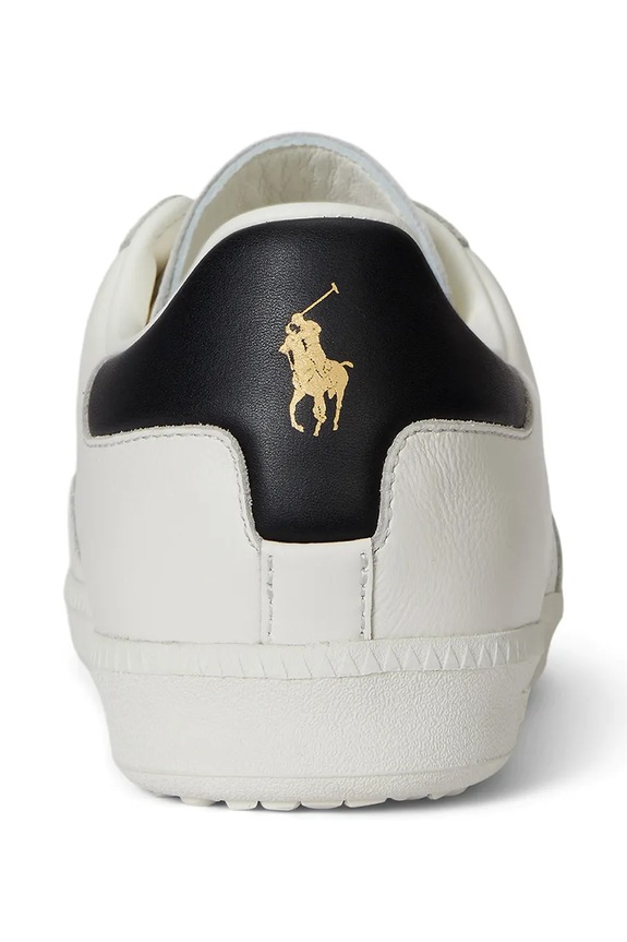 Obutev Usnjene superge Polo Ralph Lauren Field Ct 200 809P01642001.100 bela