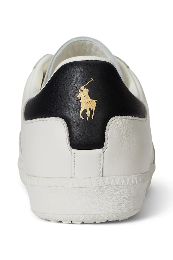 Obutev Usnjene superge Polo Ralph Lauren Field Ct 200 809P01642001.100 bela