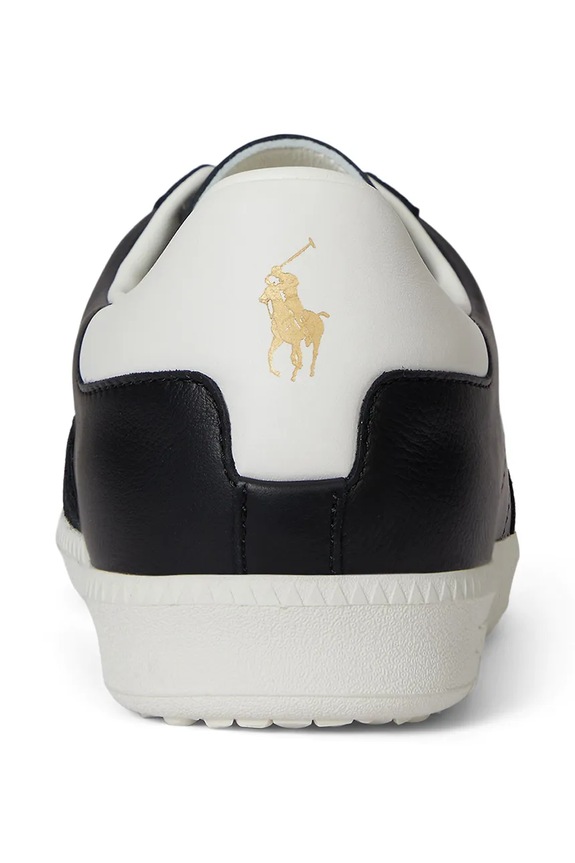 Obutev Usnjene superge Polo Ralph Lauren Field Ct 200 809P01642002.001 črna