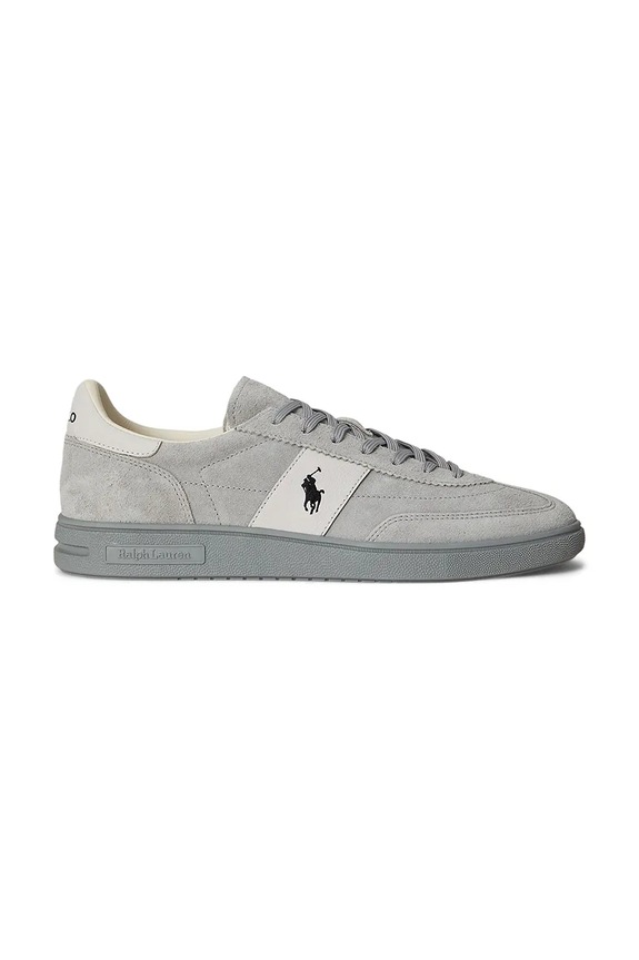 Polo Ralph Lauren velúr sportcipő Bedford Pp velúr bőr szürke 809P01617001.020