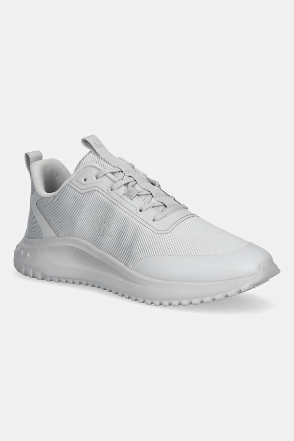 Sneakers Calvin Klein EVA RUNNER LACE UP MAT MIX συνθετικό λευκό YM0YM01442