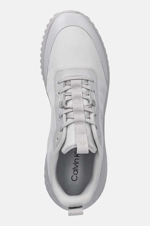 Sneakers Calvin Klein EVA RUNNER LACE UP MAT MIX λευκό YM0YM01442