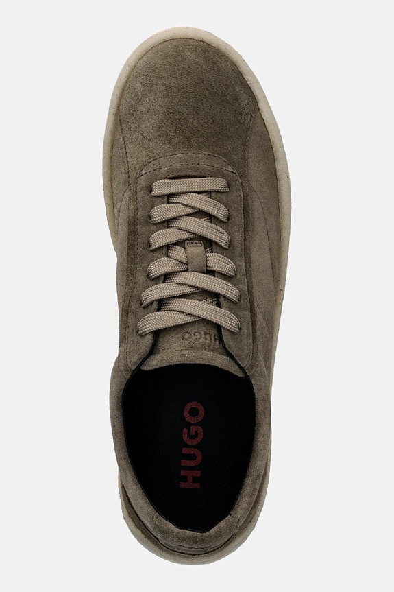 HUGO sneakers din piele întoarsă Prodi-gy verde 50557727.318