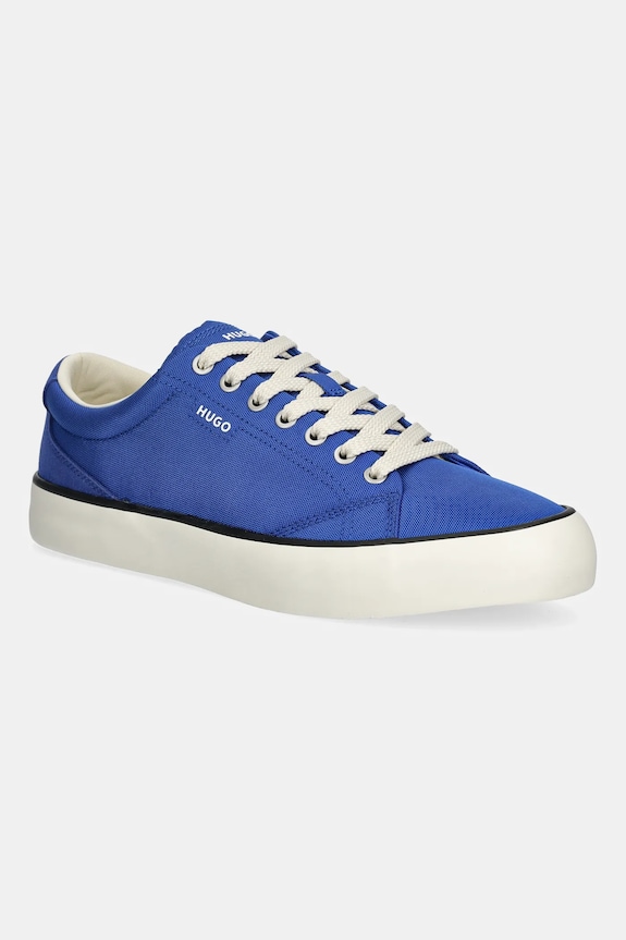 Πάνινα παπούτσια Hugo Blue B-cross μικρό μπλε 50558090.431