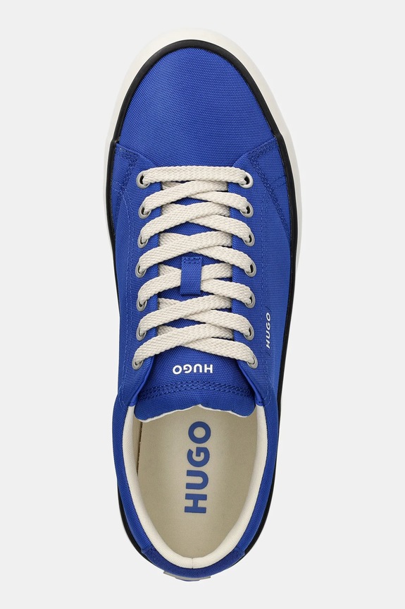 Πάνινα παπούτσια Hugo Blue B-cross μπλε 50558090.431
