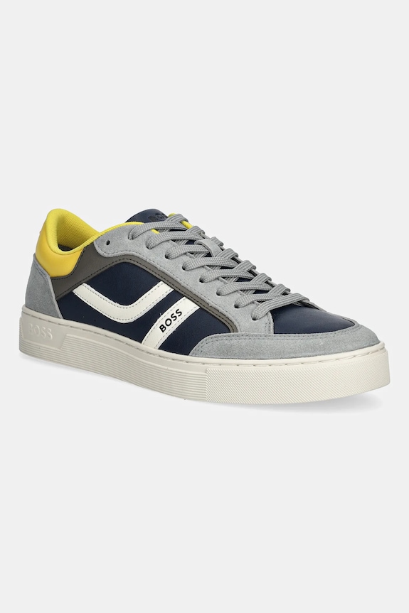 BOSS Orange sneakers Rhys finto camoscio grigio 50562799.074