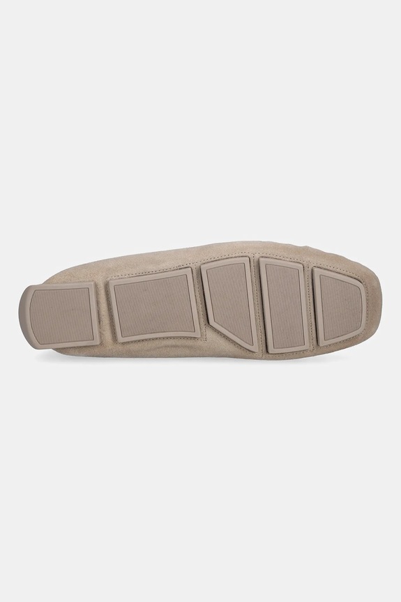 Μοκασίνια σουέτ Calvin Klein DRIVER TASSELS SU HM0HM02028 μπεζ