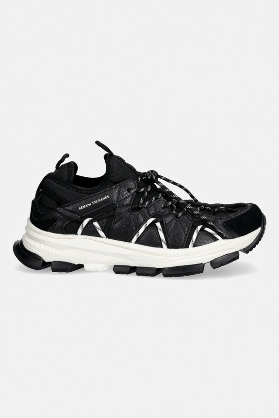 Armani Exchange sneakersy XM002196.AF21423.UC001 czarny SS26