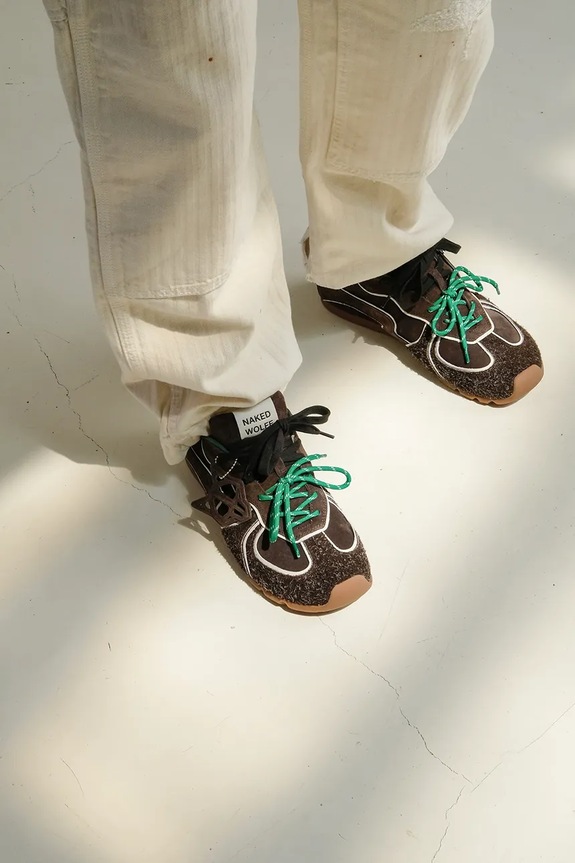 Naked Wolfe sneakersy zamszowe Ace-M Ace.Brown brązowy