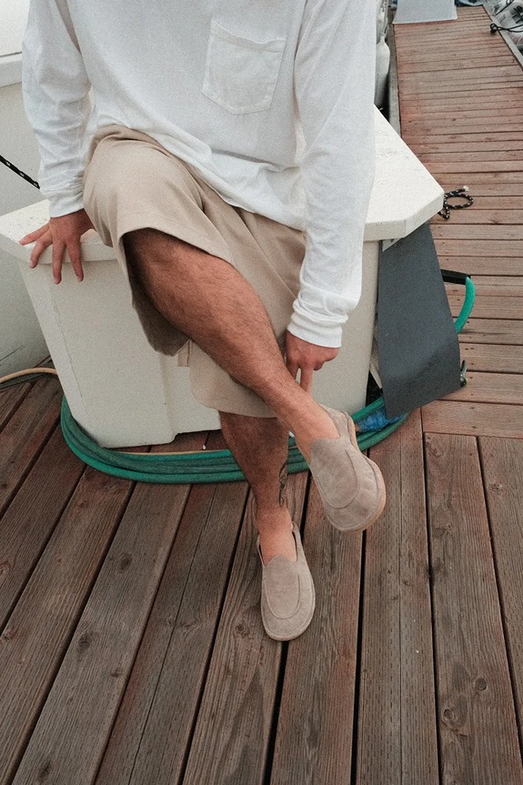 Naked Wolfe mokasyny zamszowe Reef Reef.Taupe