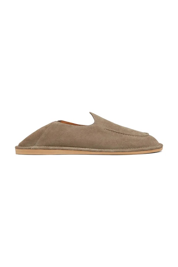Naked Wolfe mokasyny zamszowe Reef Reef.Taupe beżowy SS26