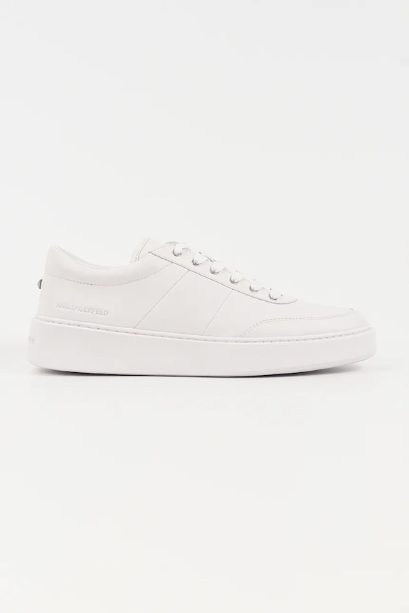 Kožené tenisky Karl Lagerfeld FLINT II iný biela KL53326A.011