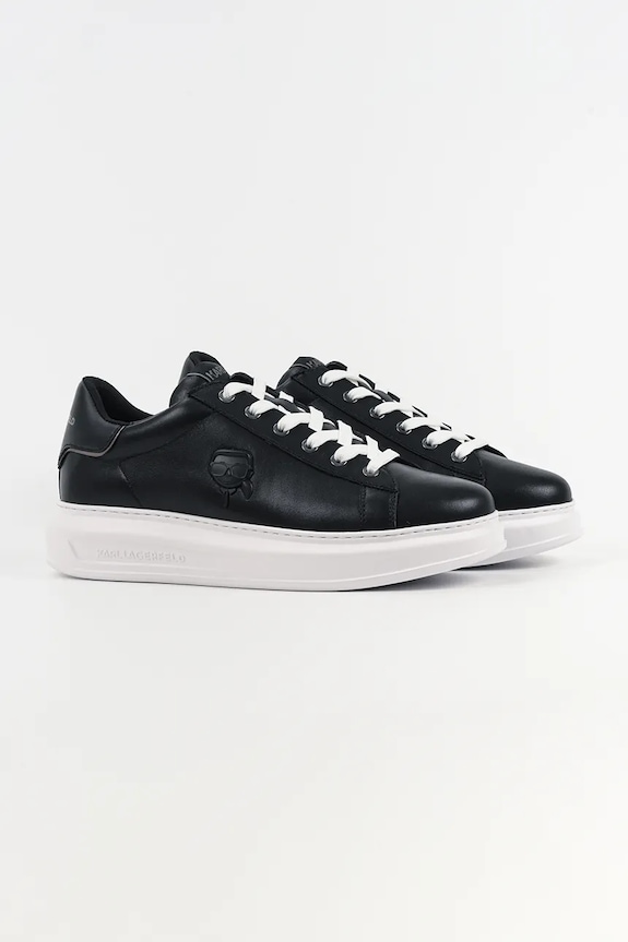 Karl Lagerfeld sneakers din piele KAPRI NFT KL52570N.000 negru SS26