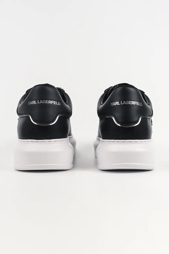 Încălțăminte Karl Lagerfeld sneakers din piele KAPRI NFT KL52570N.000 negru