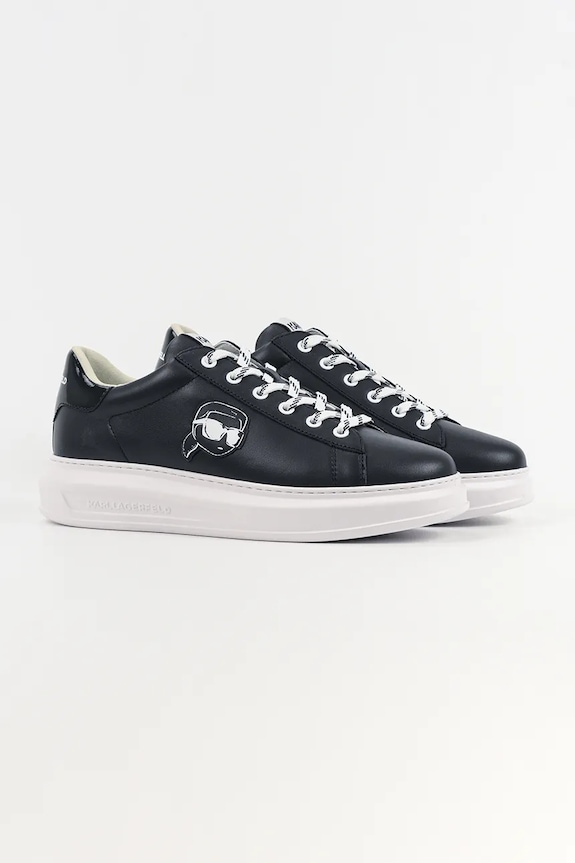Karl Lagerfeld sneakers din piele KAPRI KL52571N.0AA bleumarin SS26