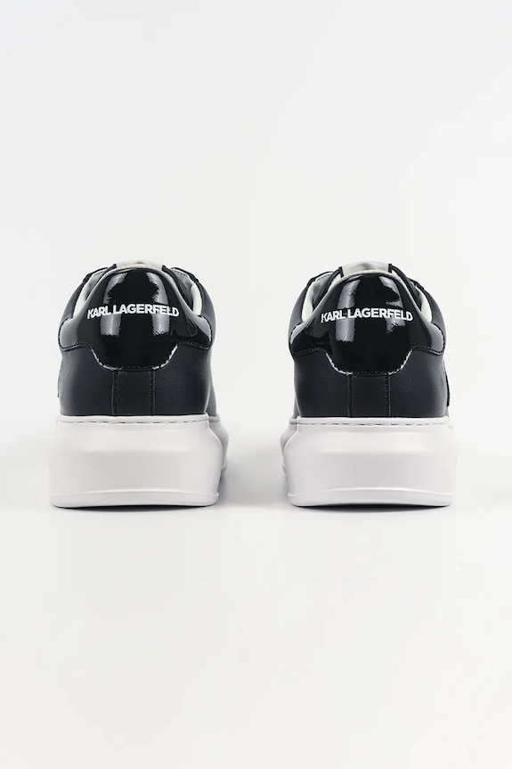 Încălțăminte Karl Lagerfeld sneakers din piele KAPRI KL52571N.0AA bleumarin