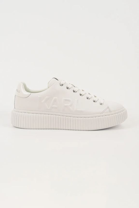 Karl Lagerfeld sneakersy skórzane KAPRIKA pozostałe biały KL24225.011