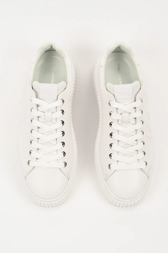 Karl Lagerfeld sneakersy skórzane KAPRIKA biały KL24225.011