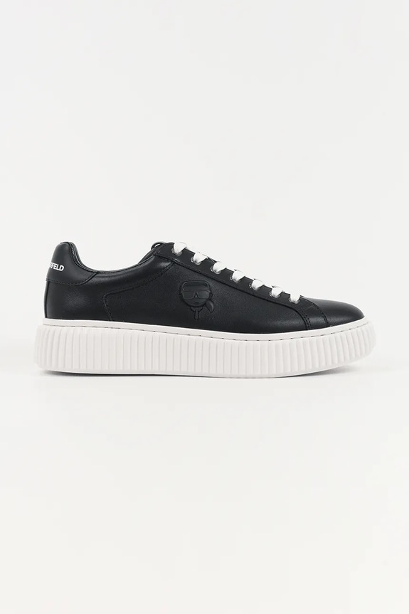 Δερμάτινα sneakers Karl Lagerfeld KAPRIKA NFT άλλο μαύρο KL24270N.000