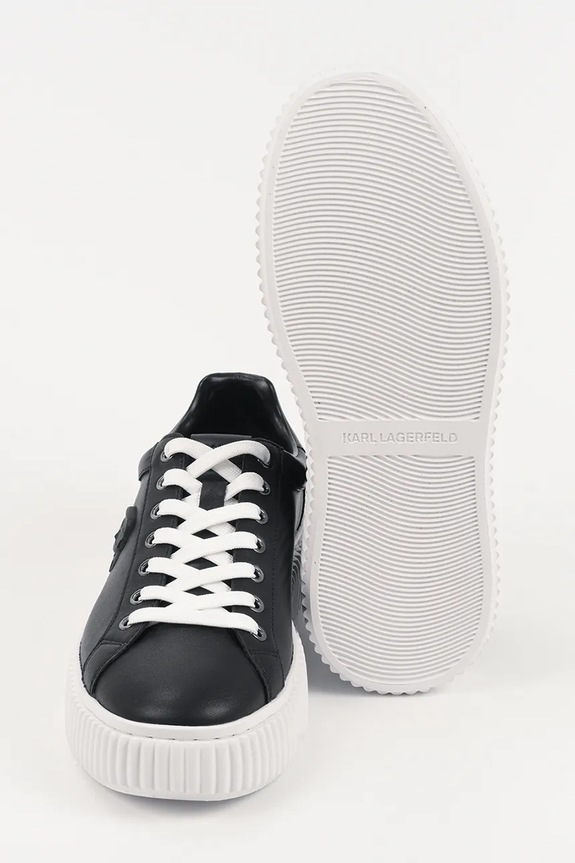 Δερμάτινα sneakers Karl Lagerfeld KAPRIKA NFT KL24270N.000 μαύρο