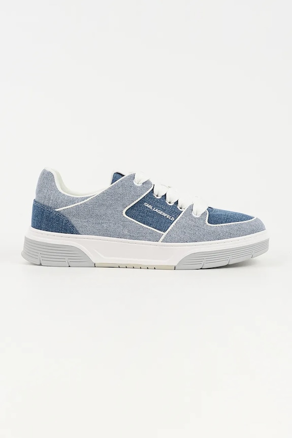 Karl Lagerfeld sneakers KOURTNEY textil albastru KL53016D.DBL