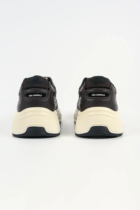 Încălțăminte Karl Lagerfeld sneakers vestă KL52715.444 maro