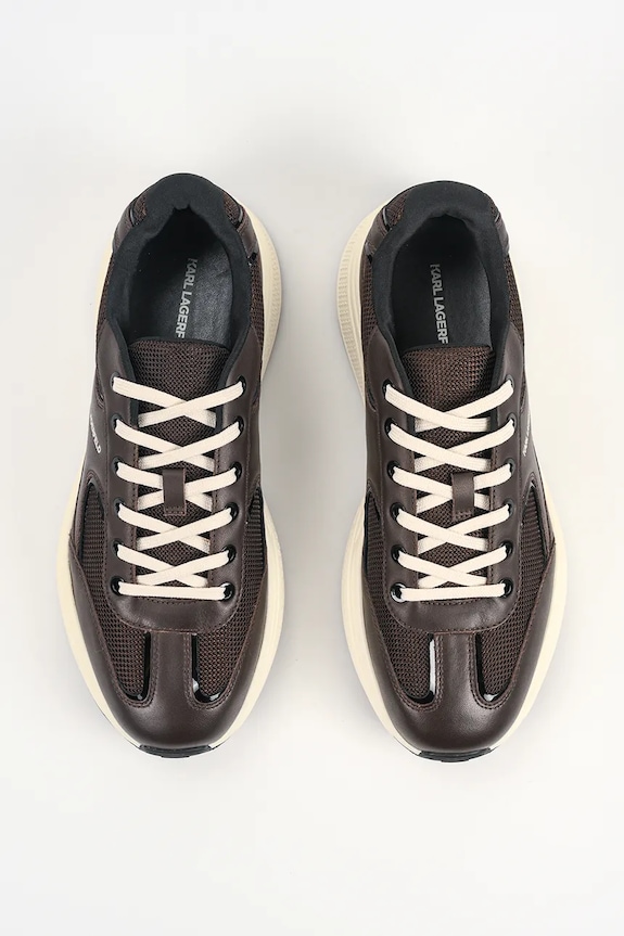 Karl Lagerfeld sneakers vestă maro KL52715.444