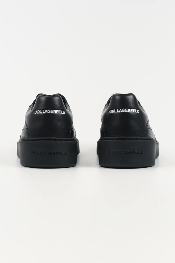 Scarpe Karl Lagerfeld sneakers in pelle FLINT II KL53329.00X nero