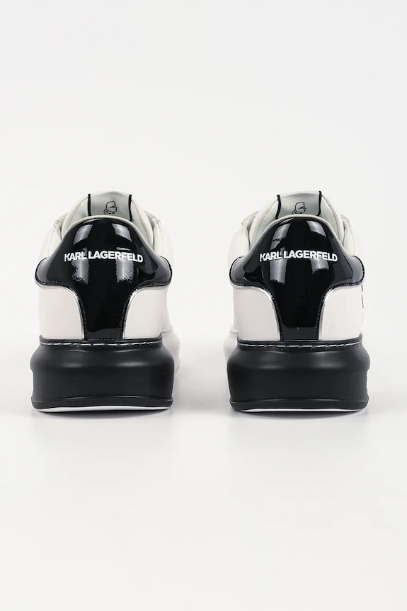 Încălțăminte Karl Lagerfeld sneakers din piele KAPRI KL52530F.011 alb