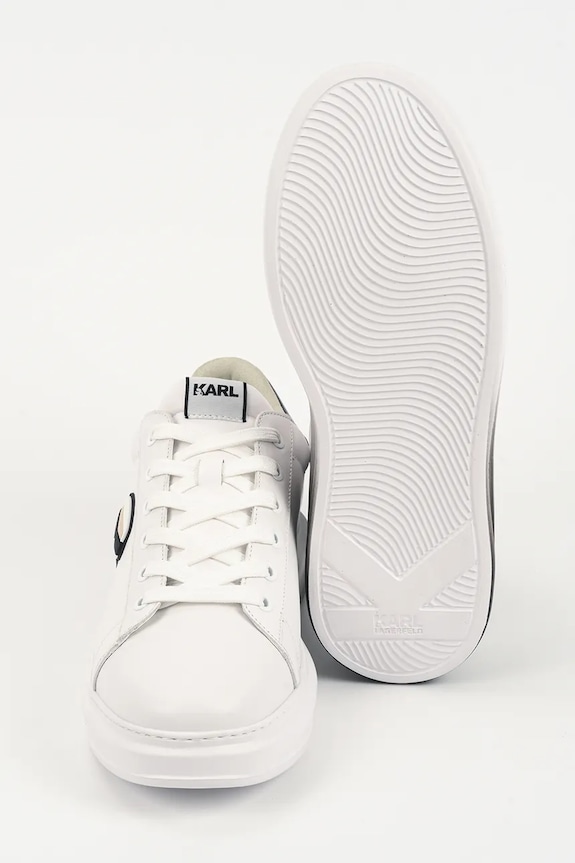 Karl Lagerfeld sneakers din piele KAPRI KL52530F.011 alb