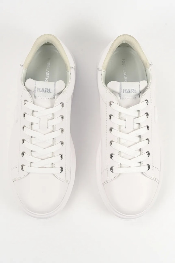 Karl Lagerfeld sneakersy skórzane KAPRI NFT biały KL52570N.01W