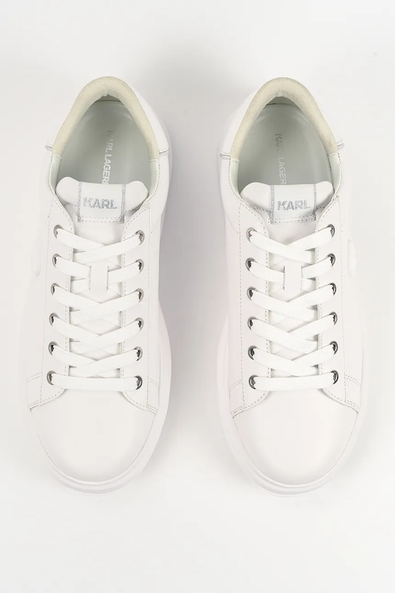 Karl Lagerfeld sneakersy skórzane KAPRI NFT biały KL52570N.01W