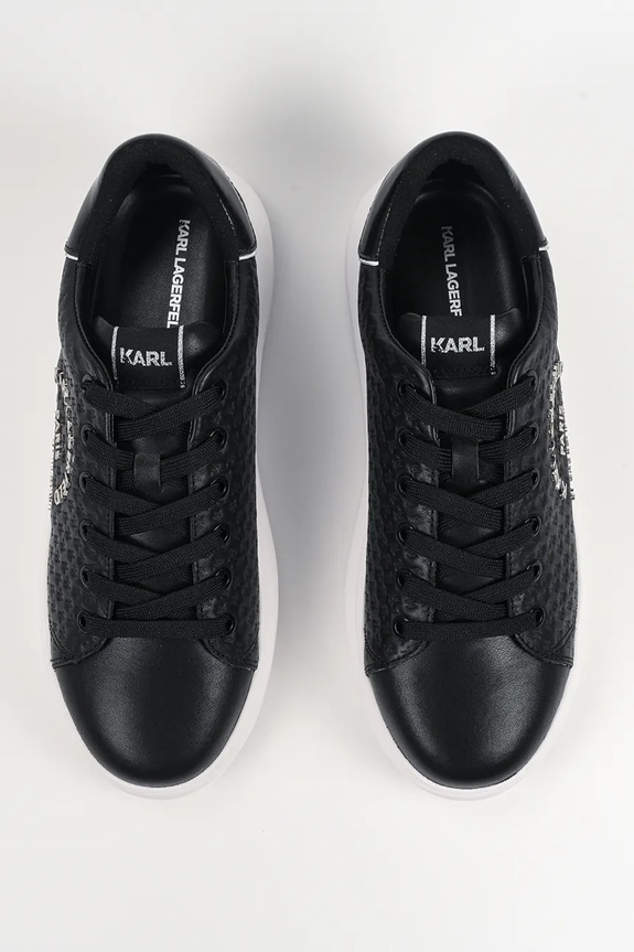 Karl Lagerfeld sneakers din piele KAPRI KL negru KL52536K.000