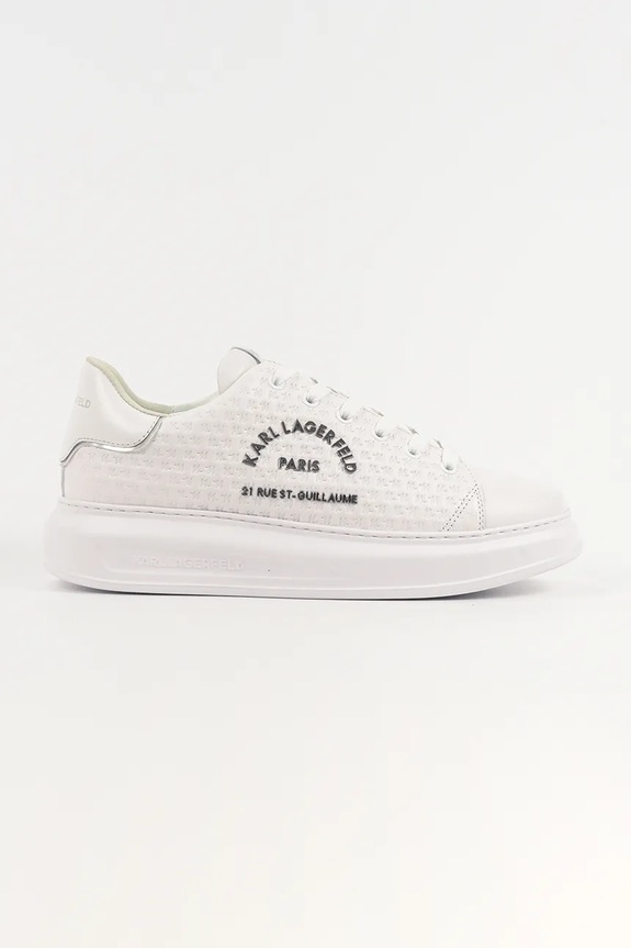 Karl Lagerfeld sneakersy skórzane KAPRI KL pozostałe biały KL52536K.011